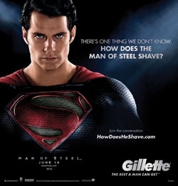 Gillette Explores Superman’s Shaving Routine
