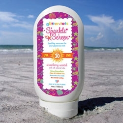 Sunscreen that Protects…and Sparkles
