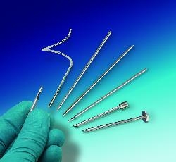 Straight and Contoured Needles, Surgical Instruments and Tubes With Custom Features from Marshall Manufacturing Company 