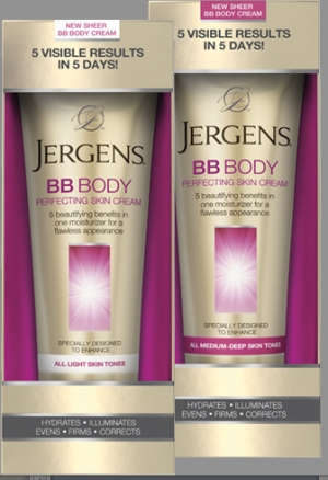 Jergens Rolls Out BB Cream for Body