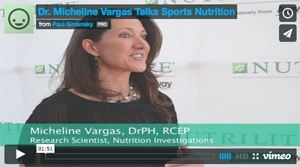 Dr. Micheline Vargas Talks Sports Nutrition 