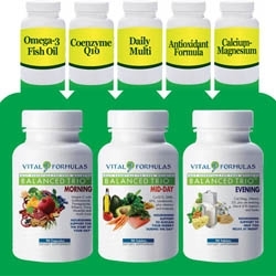 Balanced Trio Offers Time Specific Nutritional Support 