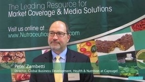 Capsugel’s Pete Zambetti Discusses Supplement Innovation & Global Industry Challenges at Vitafoods