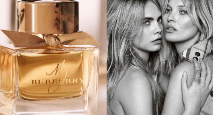 New Burberry Fragrance Campaign Stars Kate & Cara