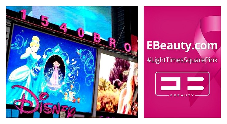 EBeauty To Turn Times Square Pink on October 1st