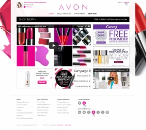 New Ecomm Site for Avon