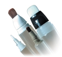 Quadpack’s New Brush Tubes Apply Cosmetics and Lotions