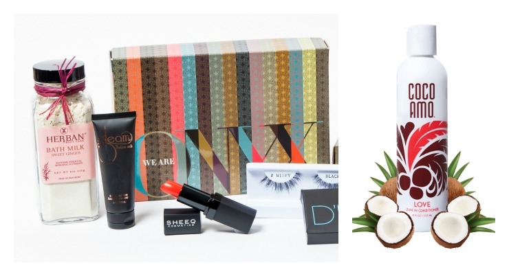 Coco-Amo Partners with New Beauty Box, We Are Onyx