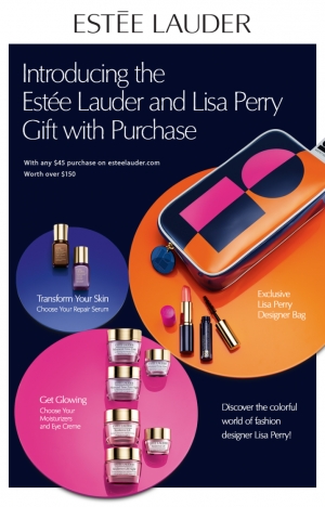Estee Lauder Teams Up With Lisa Perry