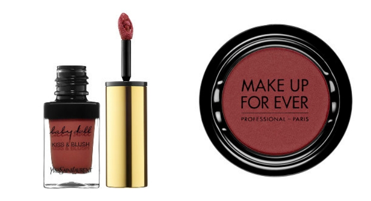 A Flattering Hue for Beauty, Cosmetics Look Rich in Marsala