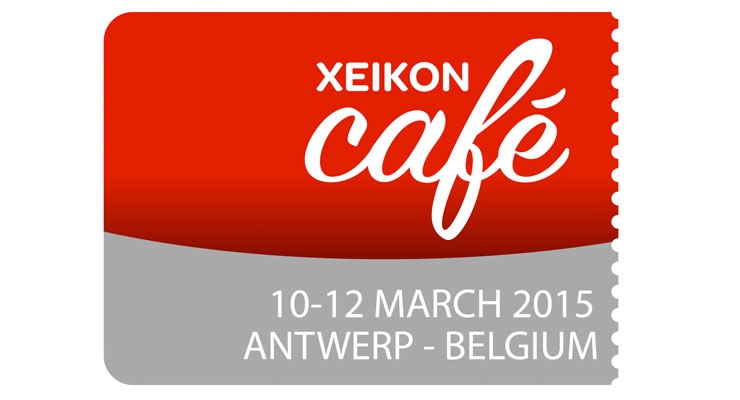 Geting down to business at the Xeikon Café