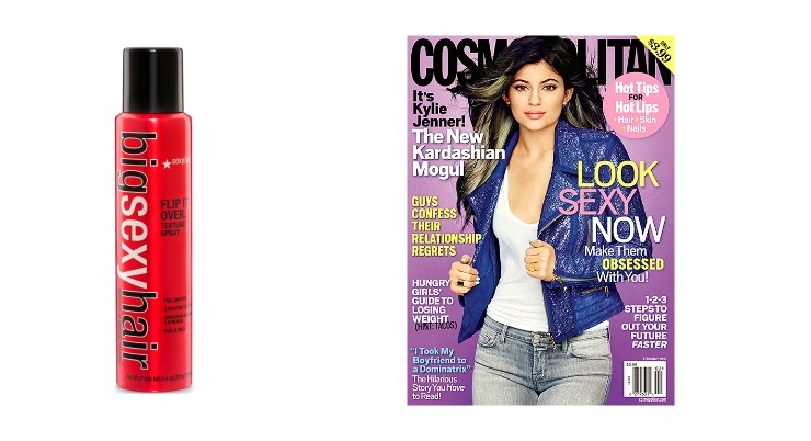 Scan the Ad in Cosmo, Buy Sexy Hair Spray in Seconds