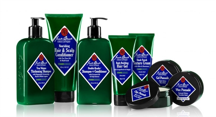 New Packaging for Jack Black Hair and Skin Care Lines